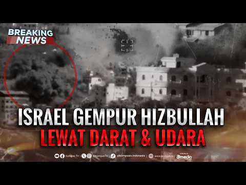 BREAKING NEWS - Israel Rilis Rekaman Serangan Operasi Darat & Udara ke Lebanon Selatan