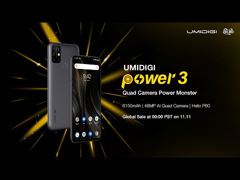 Quad Camera Power Monster UMIDIGI Power 3 is Here! Join Huge Giveaway