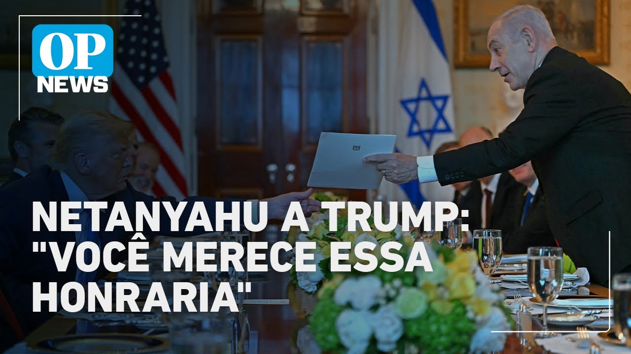 Netanyahu indica Trump ao Nobel da Paz pela atuação no Oriente Médio | O POVO News