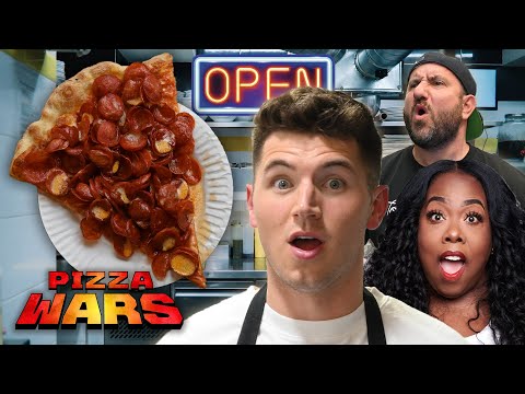 Nick DiGiovanni Tries to Survive Working at a Professional Slice Shop | Pizza Wars