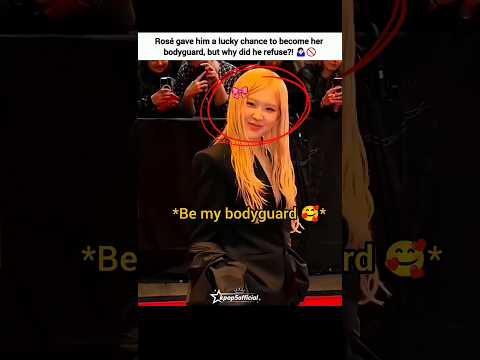 rosé unnie, don't worry i will be <strong>your</strong> bodyguard 🤭👌🏻#lisa #rose #<strong>jisoo</strong> #blackpink #shorts