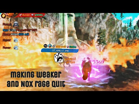 Making EIV alpha and WEAKER rage quit in PvP ||The Wolf