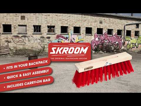 SKROOM- The Original Skateboard Broom