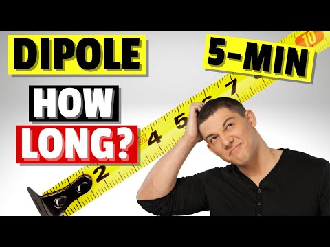 How Long Should my Dipole Antenna be? CB or Ham Radio