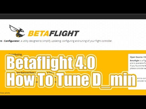 Betaflight 4.0 D_min | GREAT PROPWASH WITH COOL MOTORS IS NOW POSSIBLE - UCX3eufnI7A2I7IkKHZn8KSQ