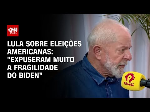 ​Lula sobre eleições americanas: “Expuseram muito a fragilidade do Biden” | BASTIDORES CNN