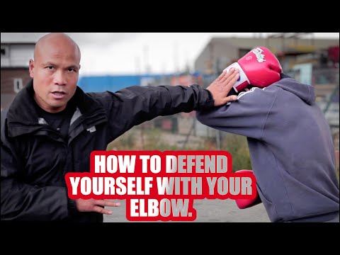 Learn how to defend yourself with your elbow