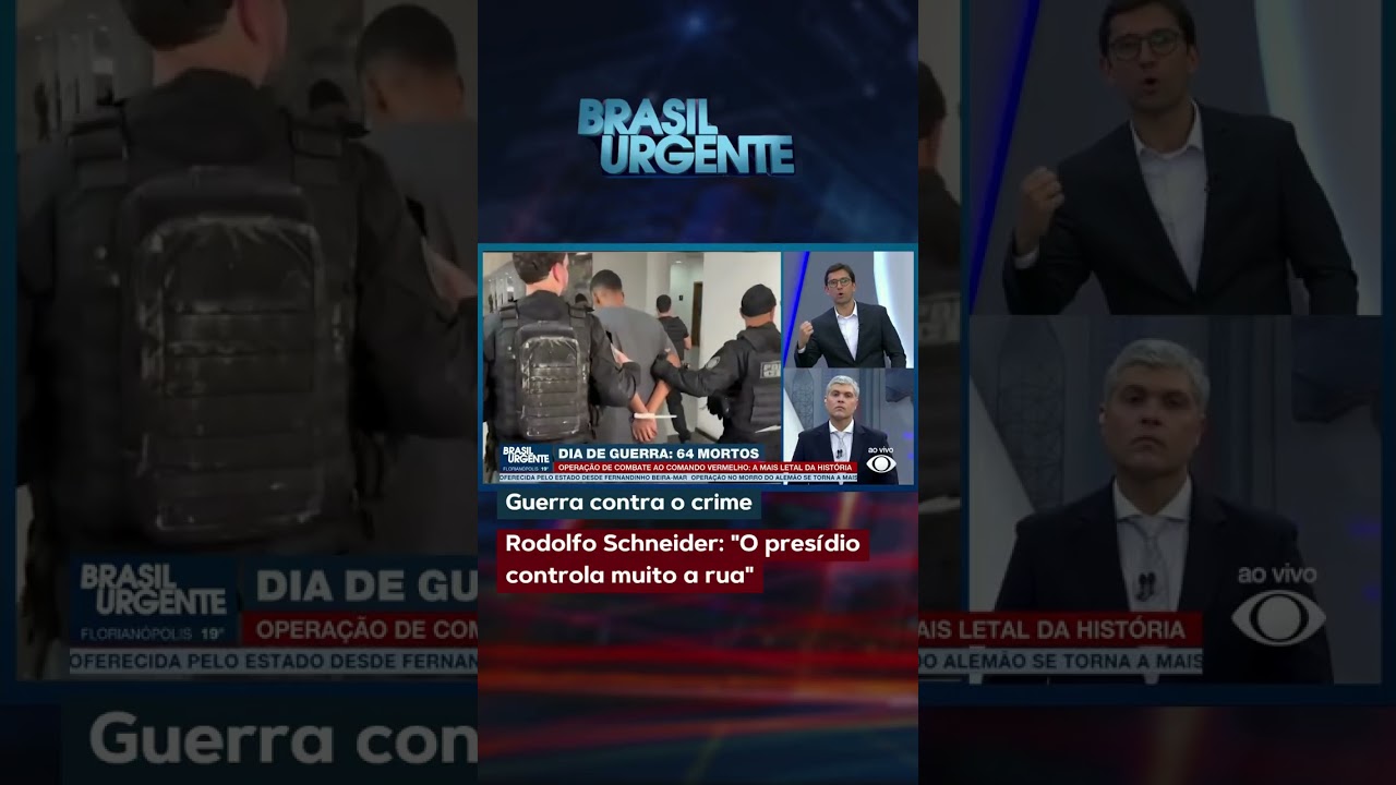 Rodolfo Schneider O presídio controla muito a rua  TV Online Rodolfo Schneider O presídio controla muito a rua