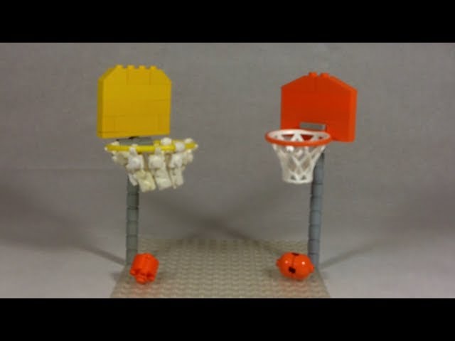 How to Build a Lego Basketball Court