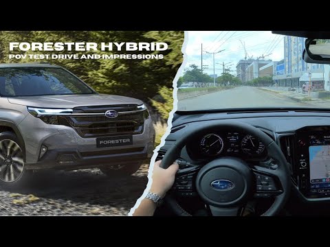 Subaru Forester Hybrid POV Drive and Impressions | Modern Practicality Classic Performance