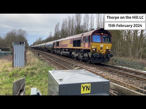 *New Alarm* Thorpe on the Hill Level Crossing (15/02/2024)