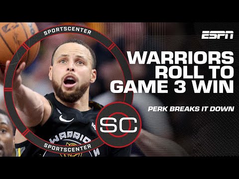 Steph Curry led the charge for Warriors in Game 3 - Kendrick Perkins | SportsCenter video clip