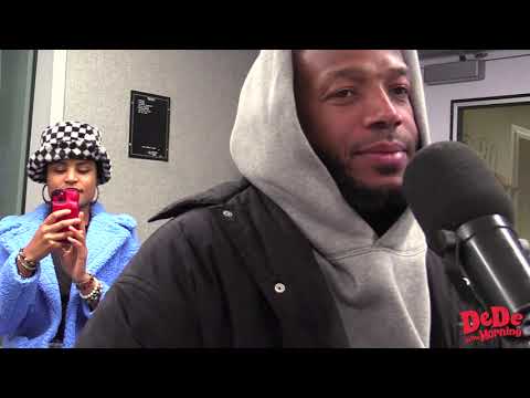 Marlon Wayans In Studio With DeDe In The Morning