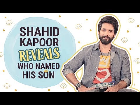 WATCH #Bollywood | Shahid Kapoor REVEALS who named his SON | Mira Rajput #India #Special 