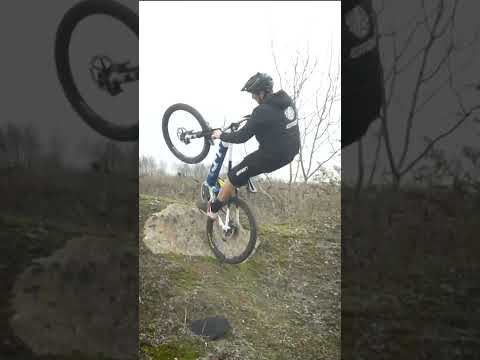 Jibbing Through An Old Quarry #shorts