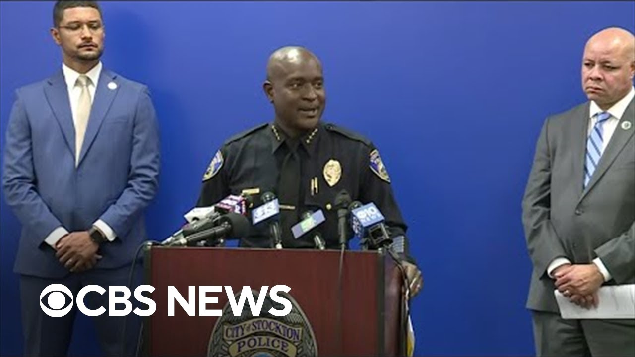 Stockton police discuss string of homicides that appear to be linked | full video