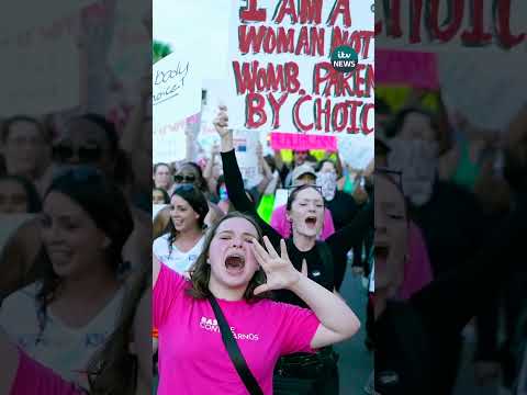 Arizona  is reviving a ban on nearly all abortions under a law from 1864.#itvnews #arizona