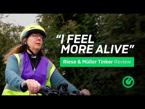 Reverend Jacqueline Dove reviews the Riese and Müller Tinker (Fully Charged Silverstone)