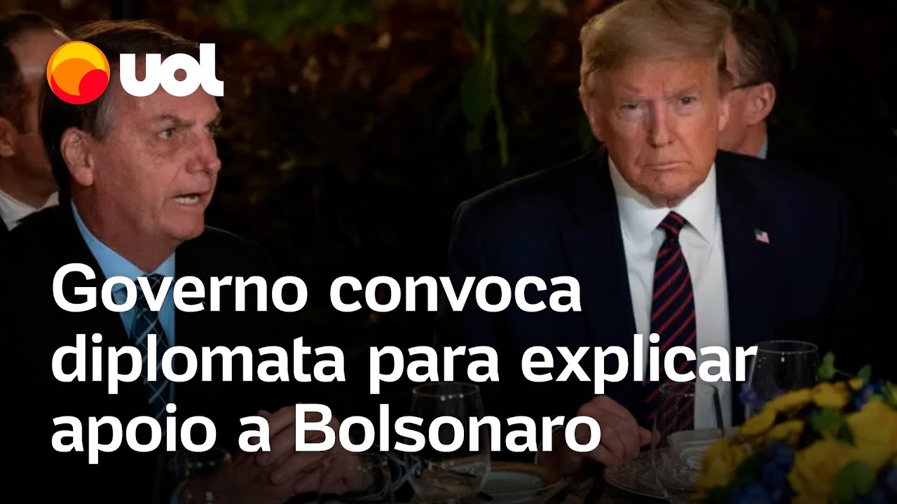 Itamaraty convoca encarregado de negócios dos EUA por apoio a Bolsonaro