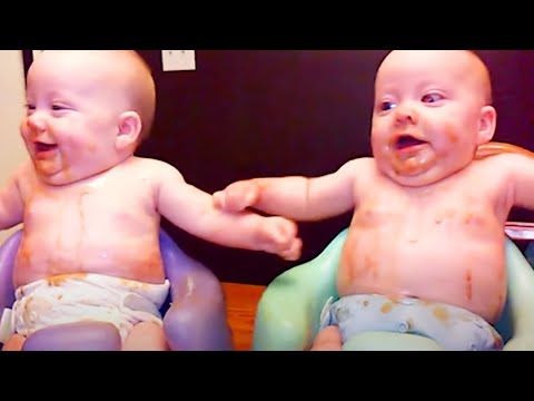 Adorable Twin Babies Fighting Over Things and Playing Together - Funniest Home Videos
