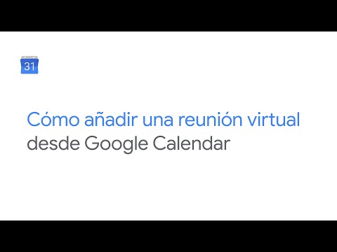 Cómo añadir una videollamada a tu evento de calendario en Google