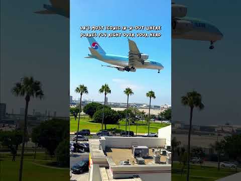 LA’s Most Iconic In-N-Out Burger Spot Where Planes Fly Right Over Your Head 🍔🛩️