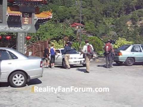 The Amazing Race 16 sighting at Kek Lok Si Temple, Penang Malaysia *Spoiler*