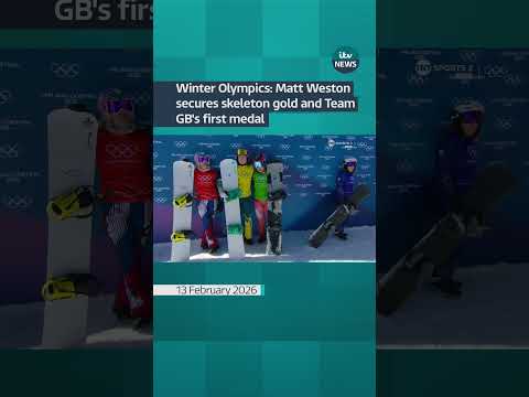 Winter Olympics: Matt Weston secures skeleton gold and Team GB’s first medal