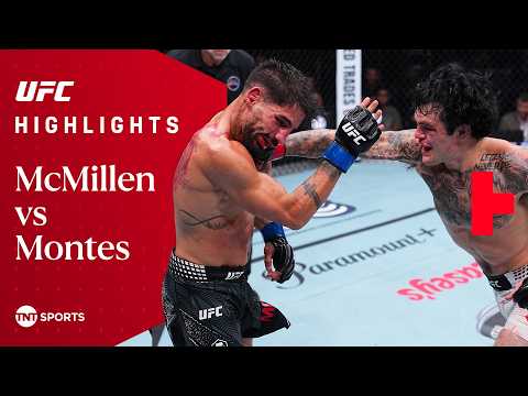252 STRIKES IN STOPPAGE WIN 😳 | Tommy McMillen vs Alberto Montes | #UFCOklahomaCity Highlights