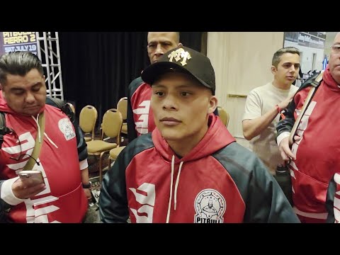 Pitbull Cruz on his late replacement opponent after Angel Fierro pulls out (in Spanish)