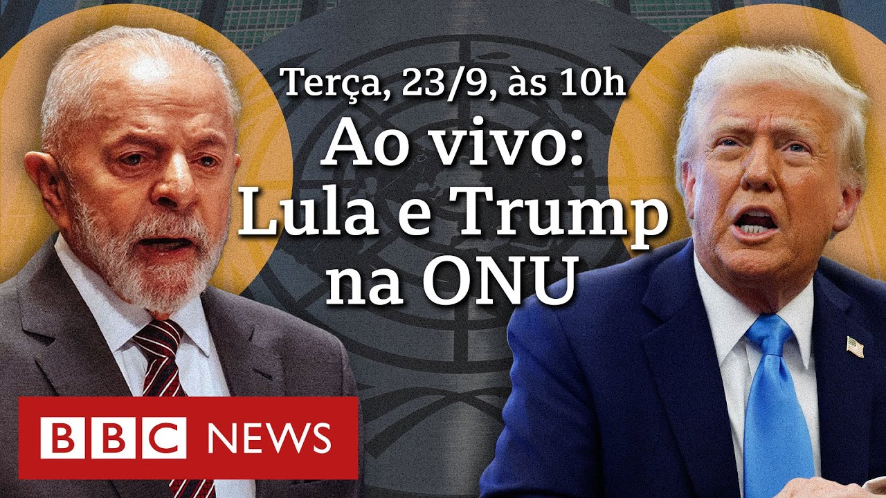 AO VIVO Lula e Trump estarão frente a frente na Assembleia Geral da ONU