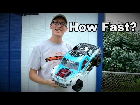 How Fast is the Arrma Fury Mega Brushed - Speed Test - TheRcSaylors - UCYWhRC3xtD_acDIZdr53huA