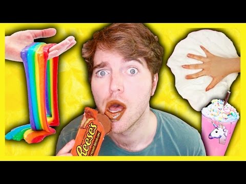 TRYING DUMB DIYS! - FLUFFY SLIME, CANDY MAKEUP, UNICORN MILKSHAKE - UCV9_KinVpV-snHe3C3n1hvA