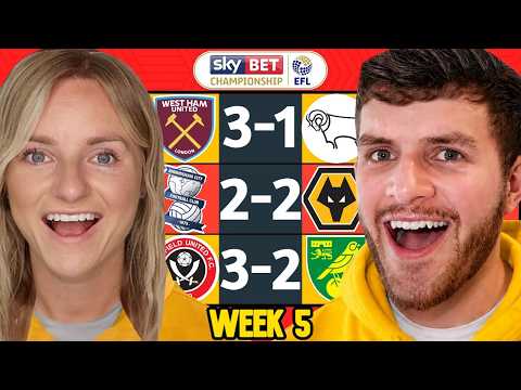 CHAMPIONSHIP WEEK 5 PREDICTIONS