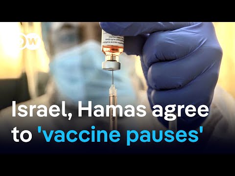 WHO hopes to vaccinate over 600,000 Gaza children against polio | DW News