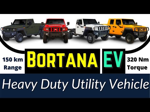 Heavy Duty Utility Electric Vehicle in Mining - Bortana EV