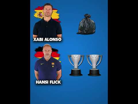 Flick 🆚 Alonso 👑🥶#football