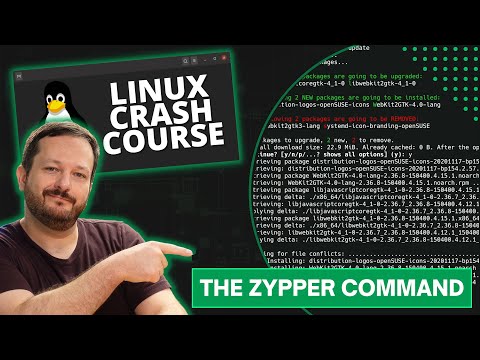 Linux Crash Course - The zypper Command