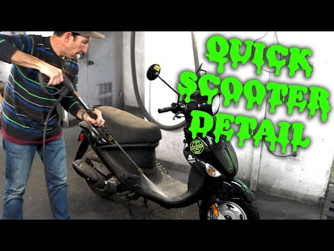 How To Quickly Detail a Neglected Scooter