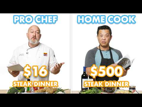 $500 vs $16 Steak Dinner: Pro Chef & Home Cook Swap Ingredients | Epicurious - UCcjhYlL1WRBjKaJsMH_h7Lg