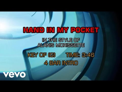 Alanis Morissette - Hand In My Pocket (Karaoke) - UCQHthJbbEt6osR39NsST13g