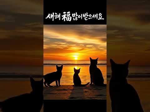 <strong>새해인사</strong> 동영상 #shorts #<strong>새해인사</strong> #cat #고양이