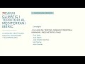 Imatge de la portada del video;Congrés Canvi Climàtic i Territori: Els usos del territori Ordenació territorial