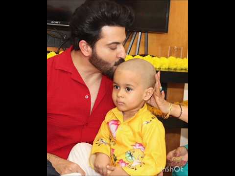 Son - father Bonding | Dheeraj dhooper and Vinny arora son mundan | kundali bhagya mundan #subscribe