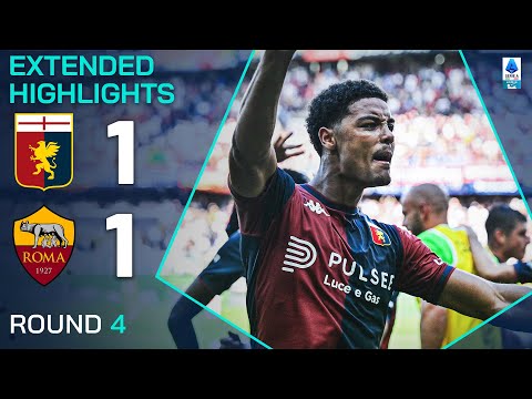 GENOA-ROMA 1-1 | EXTENDED HIGHLIGHTS | SERIE A 2024/25