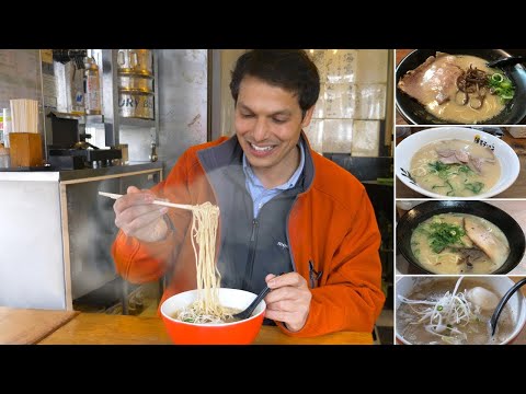 Fukuoka Ramen Eating Spree ? ONLY in JAPAN