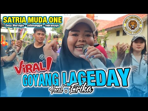 Terbaru!!! Goyang Lageday Voc Erika ‼️ Singa Dangdut SATRIA MUDA Desa Weringin 24 April 2025