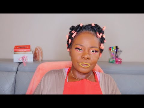 Curly Hair Rods For Natural Style ASMR
