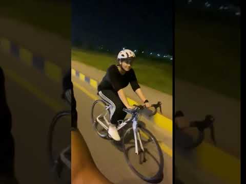 Mr. & Mrs.Mohammad Hafeez Keeping Themselves Fit Through Cycling