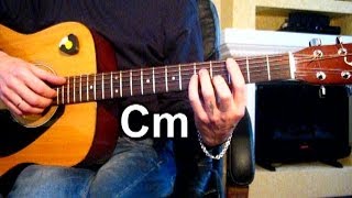 Евгений Клячкин - Мокрый вальс Тональность ( Cm ) Как играть на гитаре